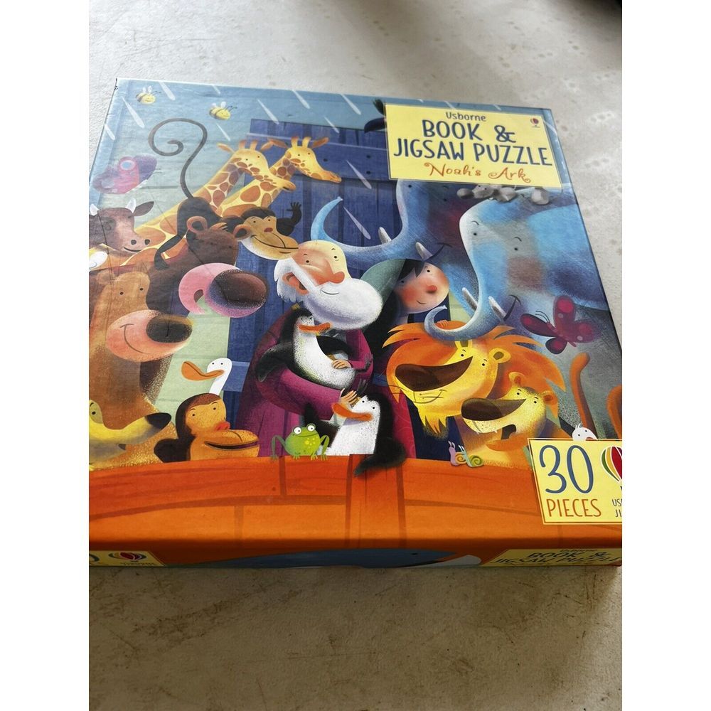 Book and Jigsaw Box Sets Ser.: Noah's Ark Book and Jigsaw Puzzle by Rob Lloyd...